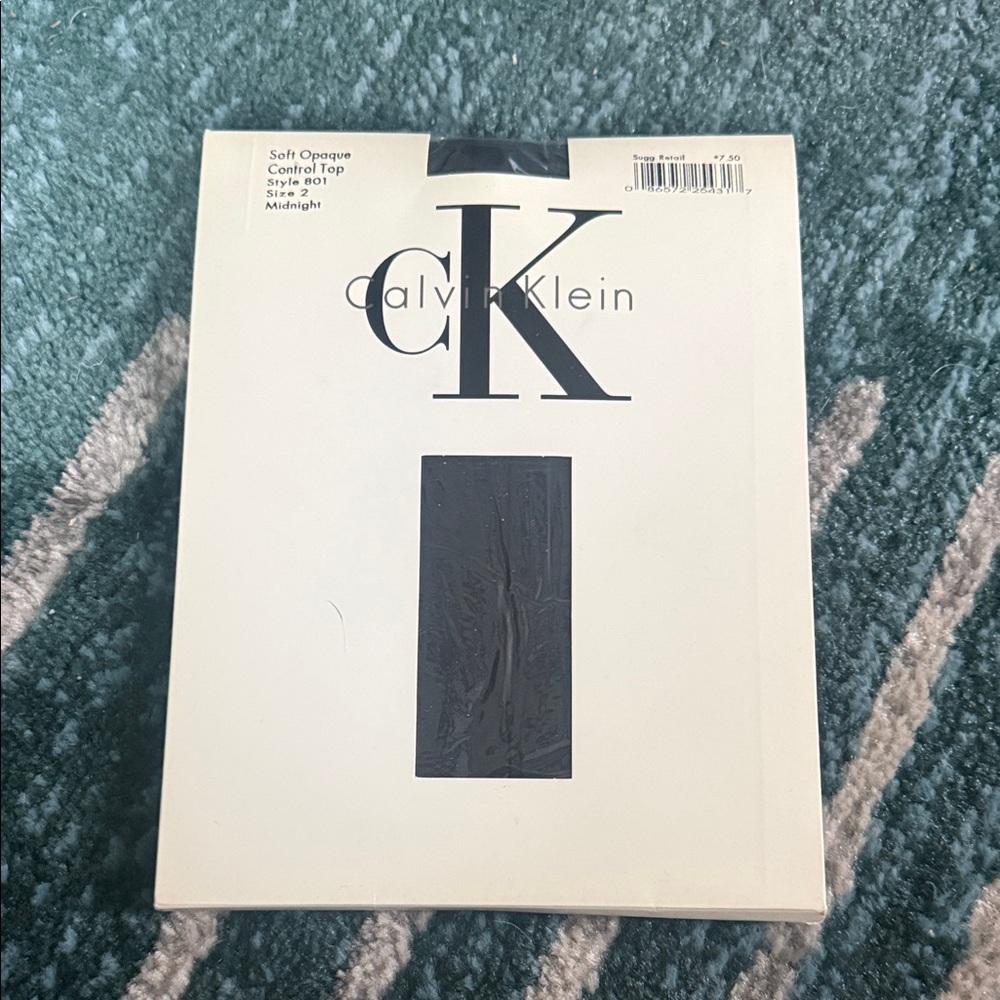 Calvin Klein Soft Opaque Tights - Control Top - Midnigh